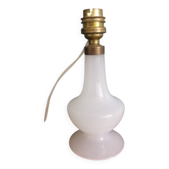 Opaline glass floor lamp