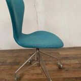 Swivel chair Arne Jacobsen 3117 Publisher Fritz Hansen Denmark year 1960
