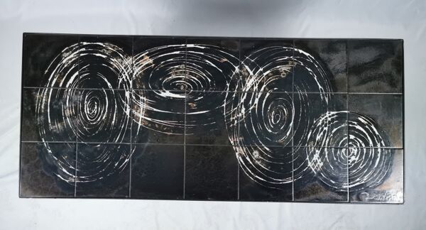 Table basse Julien de Covemaeker céramiste à Ostende, Belgique