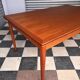 Large Danish teak table