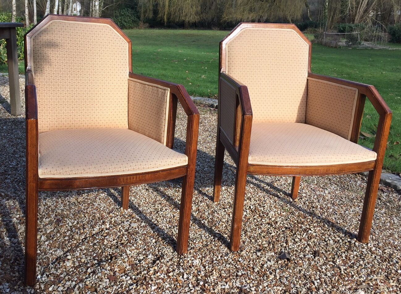 Armchairs art deco period