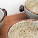 Glazed ceramic bowls Les Grottes Dieulefit
