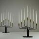 Pair of Seven-Candle Candelabras — Gunnar Ander for Ystad-Metall, Sweden, 1960s
