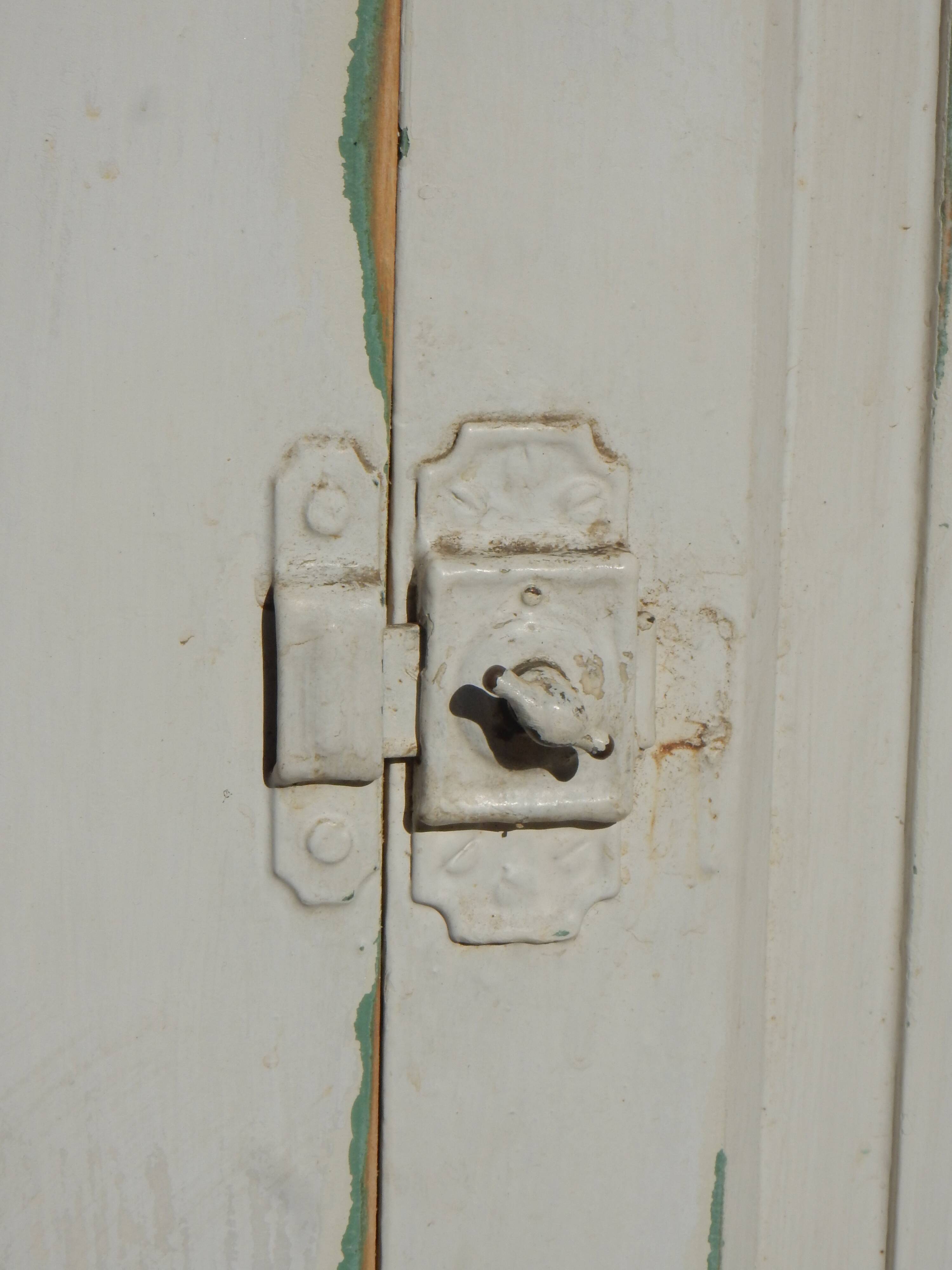 Antique small workshop/trade cabinet - Fir wood sideboard with zinc top