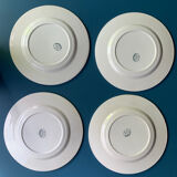 Flat plates in Iron earth manufacture Salins model Garland