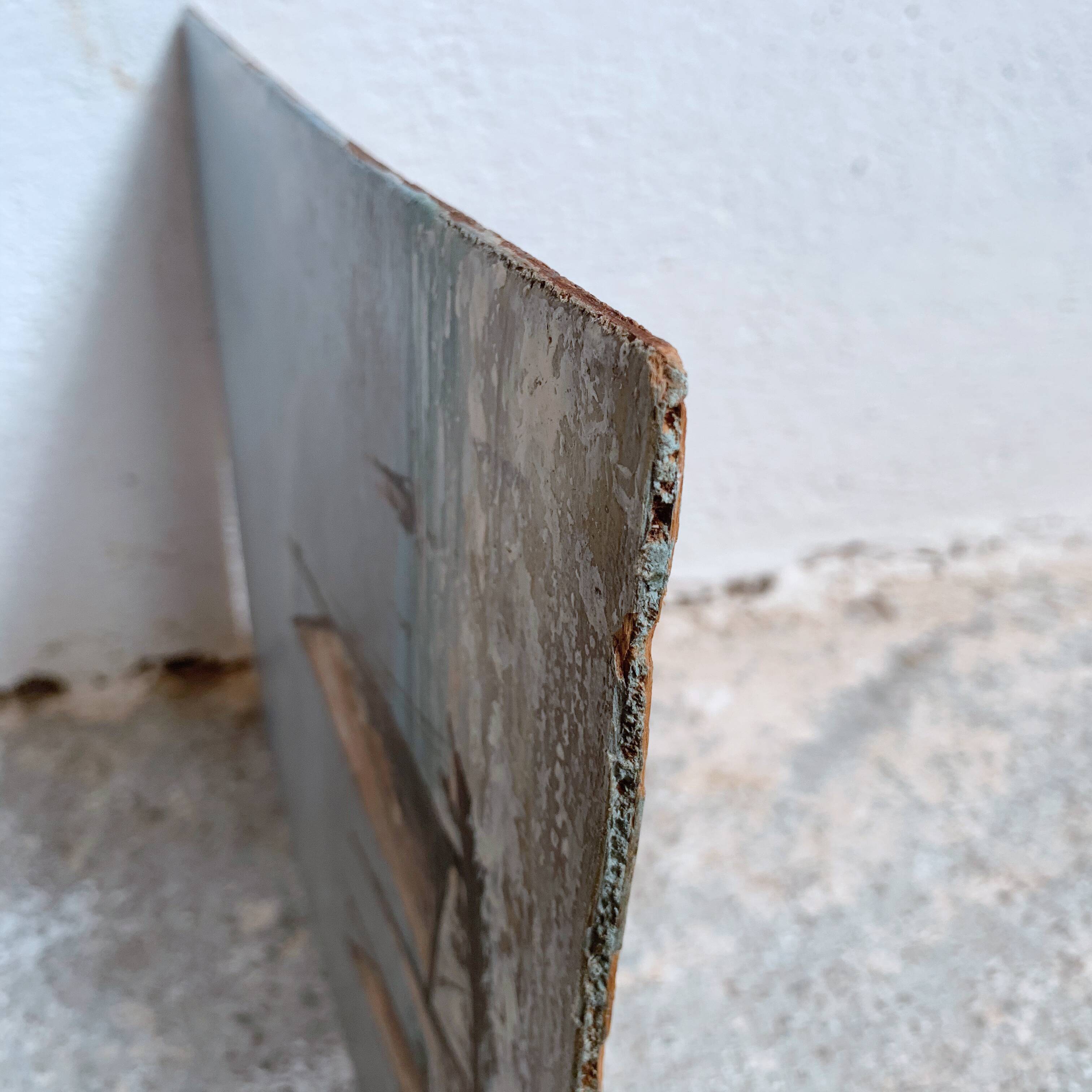 Marine oil board on sailboat stage panel