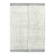 Tapis vintage neutre 4x7 nuances de gris et de blanc, 136x199 cm