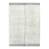 4x7 Shade Of Gray & White Neutral Vintage Rug, 136x199Cm