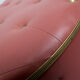 1950s linen chest in dark pink