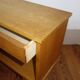 60s oak bedside table