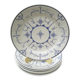 Ensemble de 6 assiettes à dessert Copenhagen Villeroy et Boch