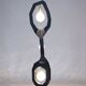 Bespoke Mid-Century Modern Light Solid Wood Floor Lamp TRINITY by Flowlight