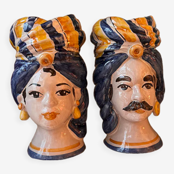 Vases sicilien le couple