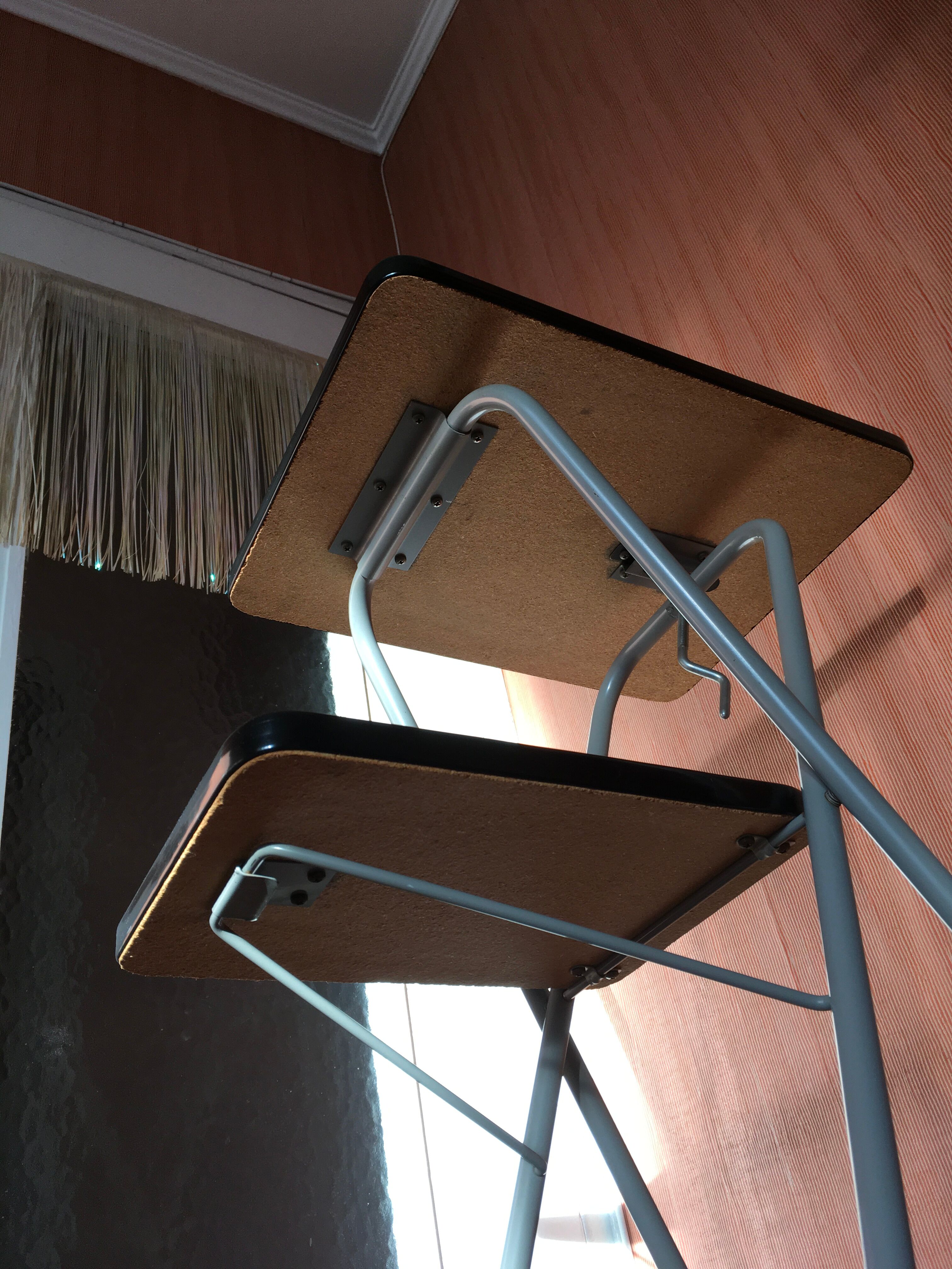 Table of projection in the 1960s formica