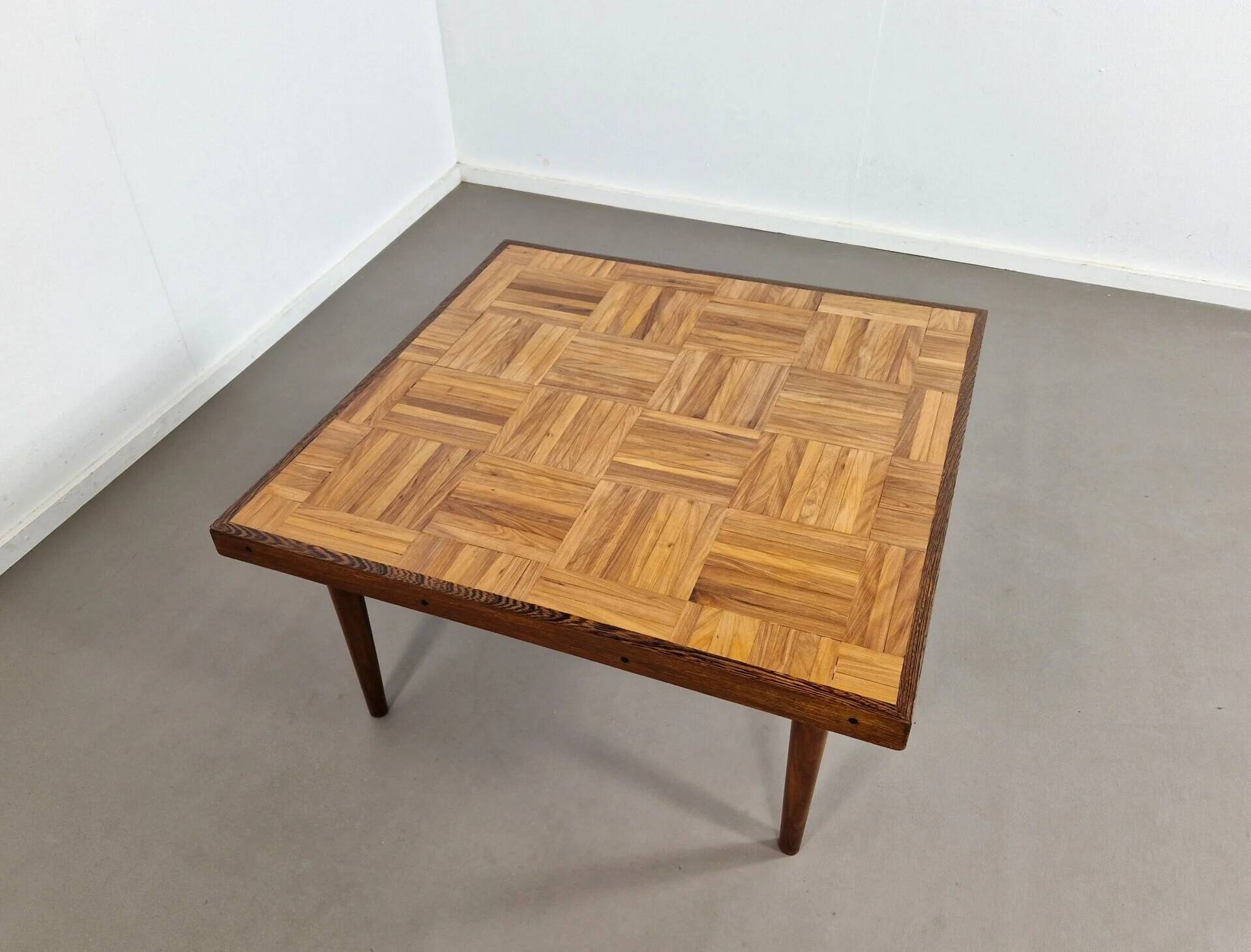 Mid-century parquet coffee table | 1960s