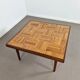 Mid-century parquet coffee table | 1960s