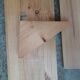 Pine wall shelves