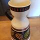 Vintage Dumler and Breiden vase with leaf pattern