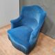 Faiteuil crapaud  bleu