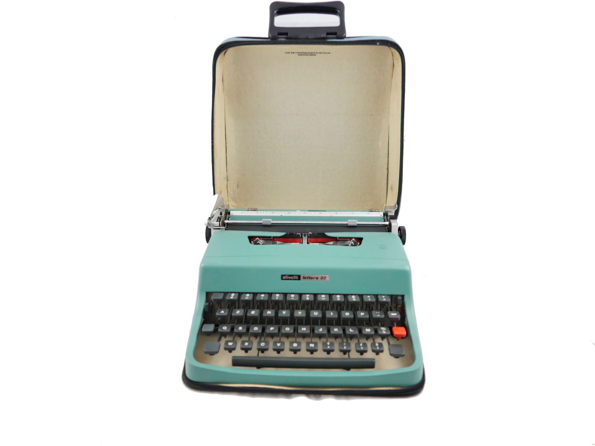 Typewriter Olivetti Lettera 32 - revised with new ribbon