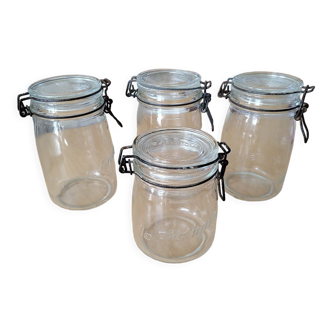 Glass jars