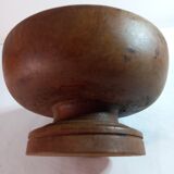 Coupe sur pied en bois d’olivier tunisien