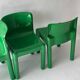 Set of 4 Carlo Bartoli Model 4875 chairs for Kartell, Italy 1970