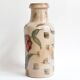 Large Scheurich Keramik ceramic vase with floral decoration - Model 407 35 - West Germany - 1970