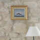 Sail Boats In The Ocean Antique Oil Painting