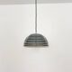 Chromed 1970s Pendant Lamp by Kazuo Motozawa for Staff