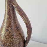 Pyrite sandstone vase
