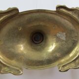 Table psyche, bronze tilting mirror