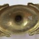 Table psyche, bronze tilting mirror