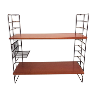 Etagères, bibliothèque Tomado string scandinave vintage années 60