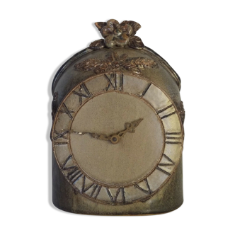 Stoneware clock creation Arts Ceram