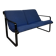 Two-seater bench Bruce Hannah & Andrew Morrison for Knoll