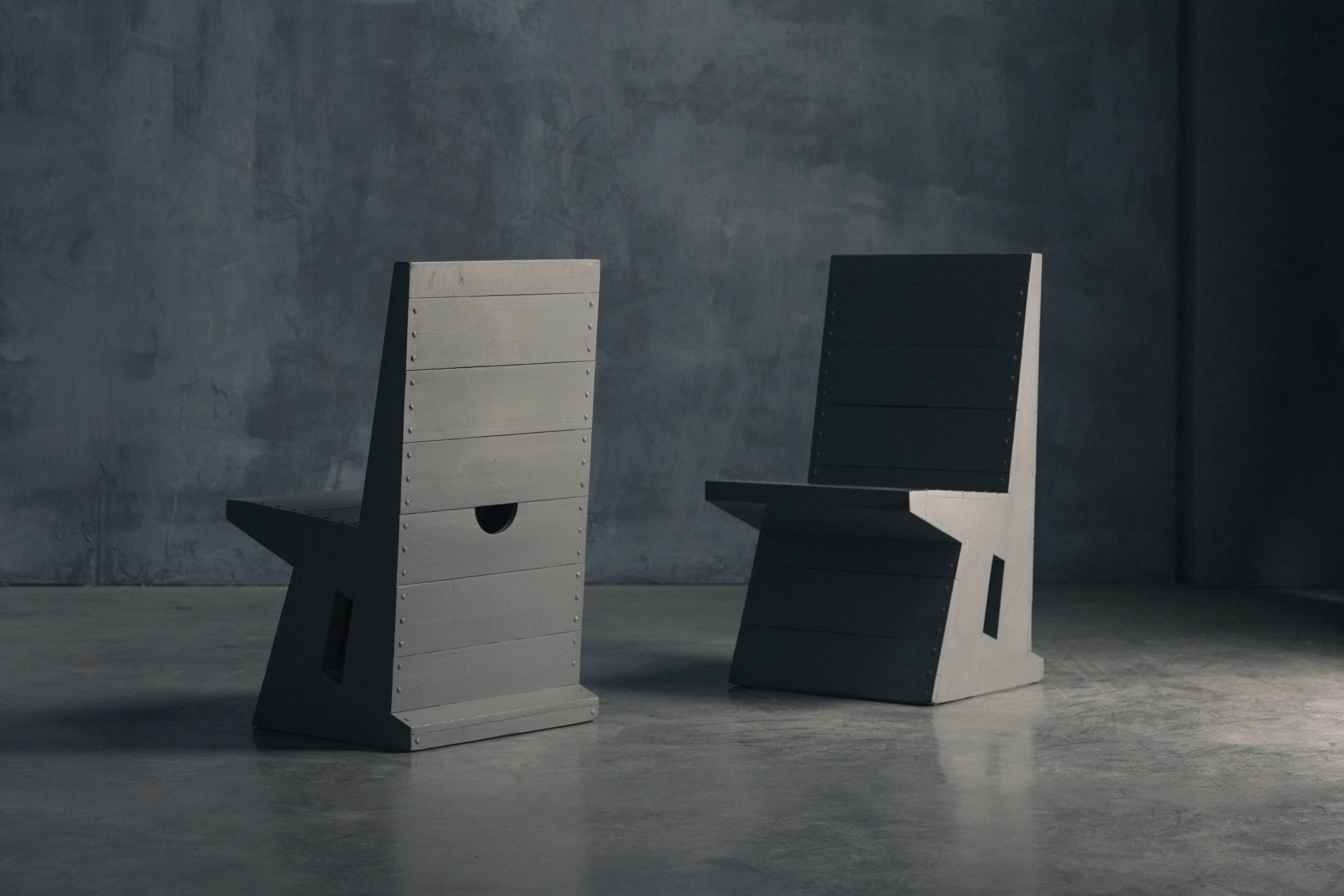 Dining Chairs by Dom Hans van der Laan, Netherlands, 1960s