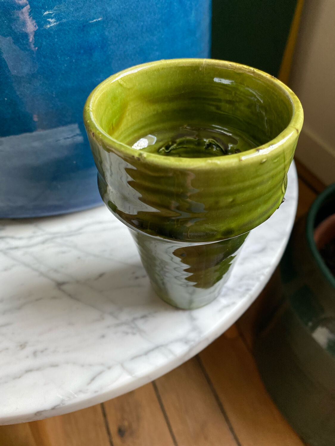 2 Tamegroute light green cups