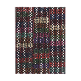 Vintage Anatolian Oushak Kars Handwoven Distressed Ushak Area Rug 5'3'' x 7'1''