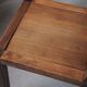 Set of 6 handcrafted oak chairs, France, circa 1970.