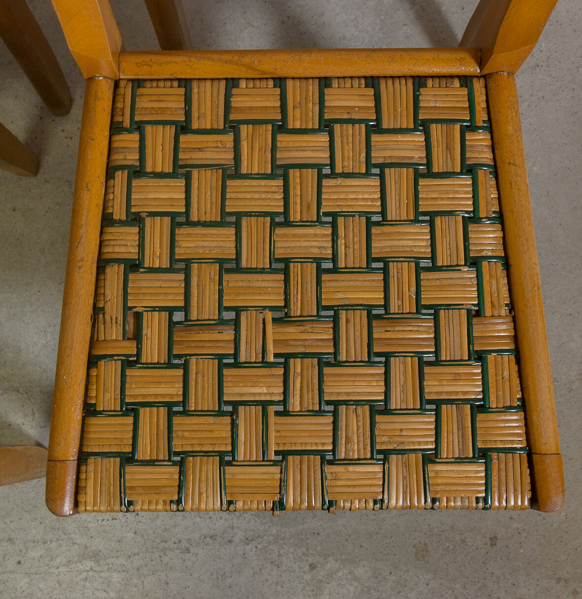 Set of 4 chairs by Pierre Cruège 1950