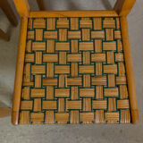 Set of 4 chairs by Pierre Cruège 1950