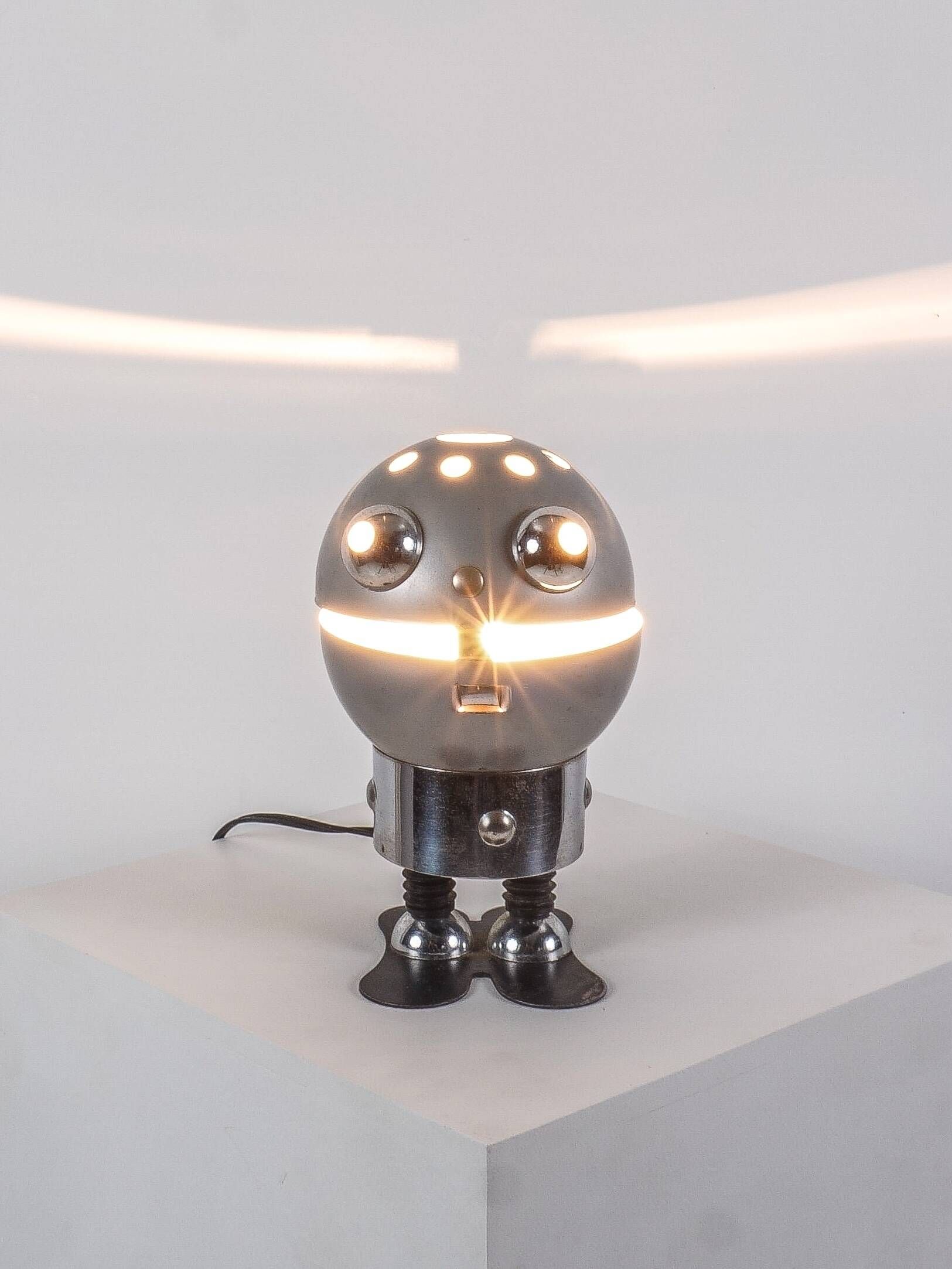 American work - Robot lamp, USA, 1970 - Satco edition - Metal