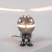 Travail américain - Lampe robot, USA, 1970 - Édition Satco - Métal