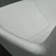 Chaise longue walk avec repose-pieds en cuir blanc par alfredo häberli pour moroso, italie, v.