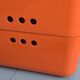 Vintage Orange Document Cube Jean Garçon for Formag 1970s Space Age