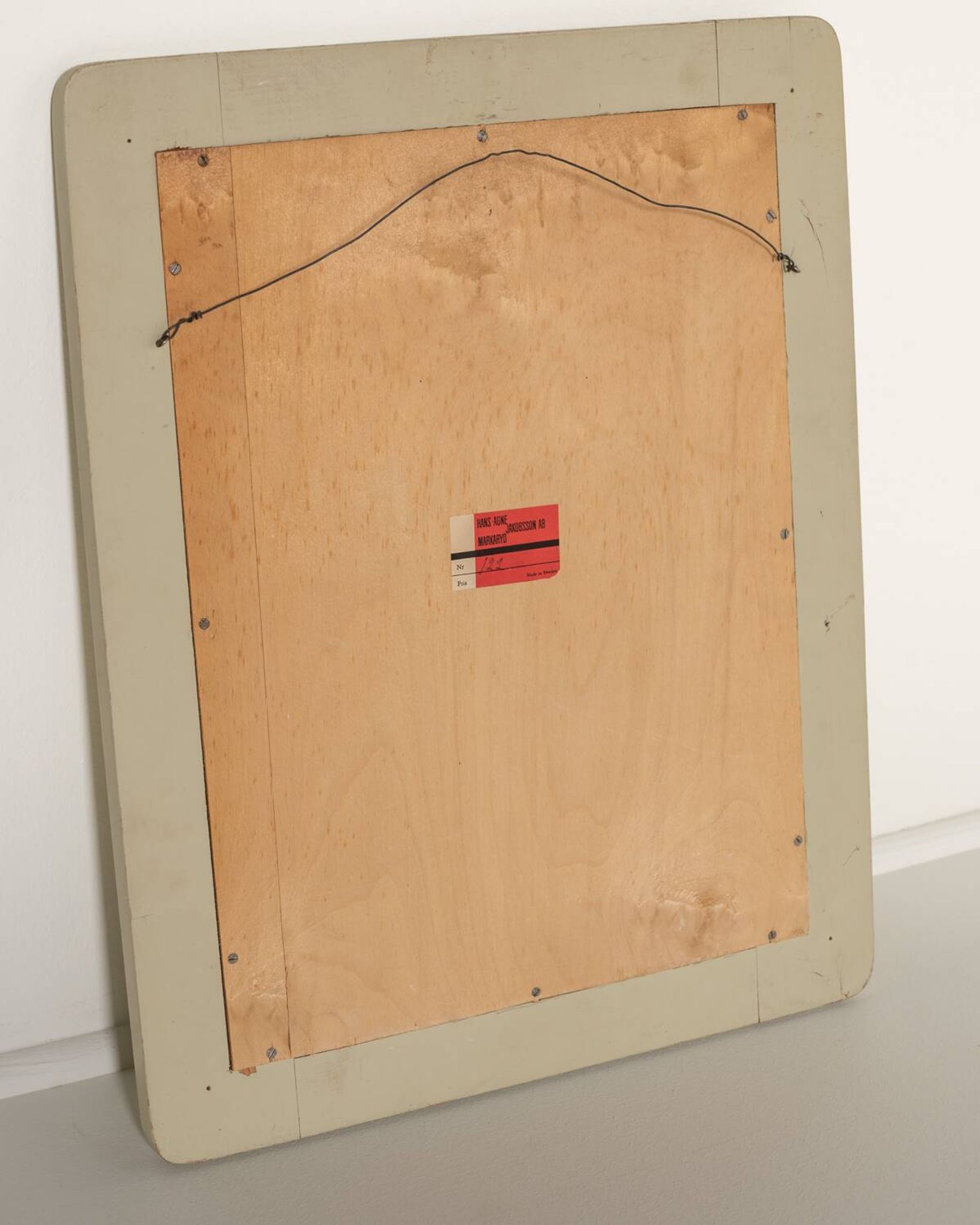 Swedish wall mirror model “S 122” by Hans-Agne and Lisa Jakobsson, 1950s