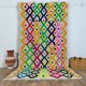 Handmade moroccan berber rug 245 x 133 cm