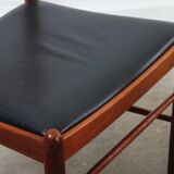 4er Set Teak Stühle von Vestervig Eriksen danish design Vintage