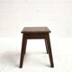 Low pine workshop stool, 1950